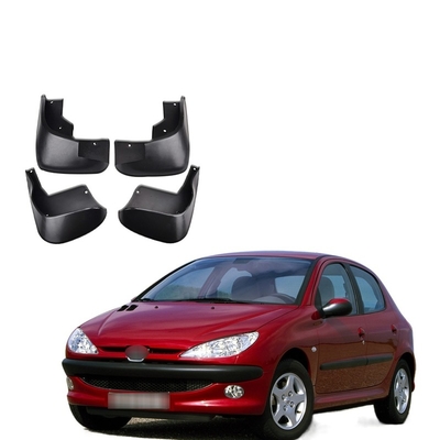 Schutz-Schlamm-Klappen 4Pcs EVA Car Fender Mud Flaps Front Rear Mudflaps Mud Splash für Peugeot 206 1998-2012