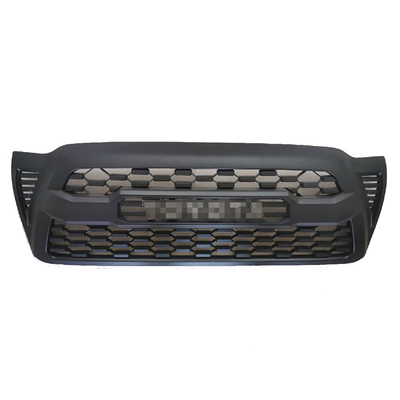 Plastic Front Grill For 05-11 Tacoma TRD Pro Sport Black Hood Grille Mesh Net