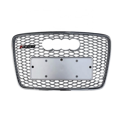 Q7 RSQ7 SQ7 Q7 RSQ7 SQ7 Grill For Audi Q7 Accessories Front Bumper Grill Mesh Facelift RSQ7 SQ7 Auto Silver Grill 2006-2015